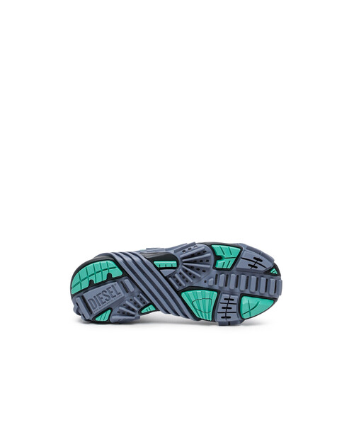 DIESEL（ディーゼル）の「レディース メッシュ×ラバー ローカット スニーカー（スニーカー・レディース・ブラック/ブラック×グリーン/ホワイト/イエロー系その他・35/38/36/37/39）」の8枚目の写真