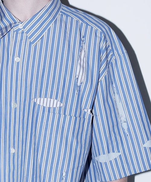 TOGA VIRILIS（トーガ ビリリース）の「Cotton typwriter shirt
