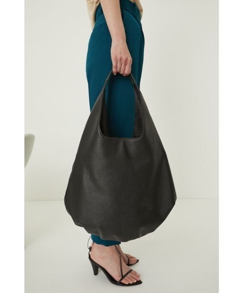 RIM.ARK(リムアーク)の「Leather round tote bag(ショルダーバッグ・レディース・ブラック・FREE)」の8枚目の写真