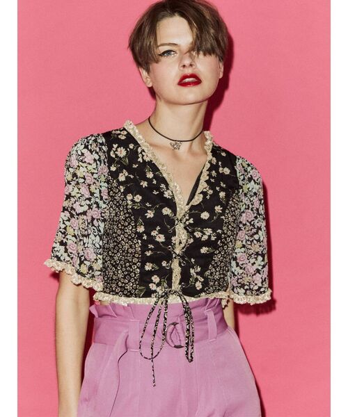 jouetie（ジュエティ）の「モチーフコードチョーカー（チョーカー・レディース・ブラック/ブラウン/オフホワイト・FREE）」の6枚目の写真