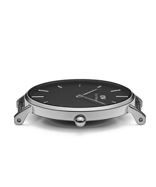 Daniel Wellington(ダニエルウェリントン)の「Daniel Wellington ダニエル・ウェリントン CLASSIC PETITE 32mm クオーツ腕時計 シルバー(アナログ腕時計・レディース・シルバー/シルバー×ブラック・ONE SIZE)」の3枚目の写真