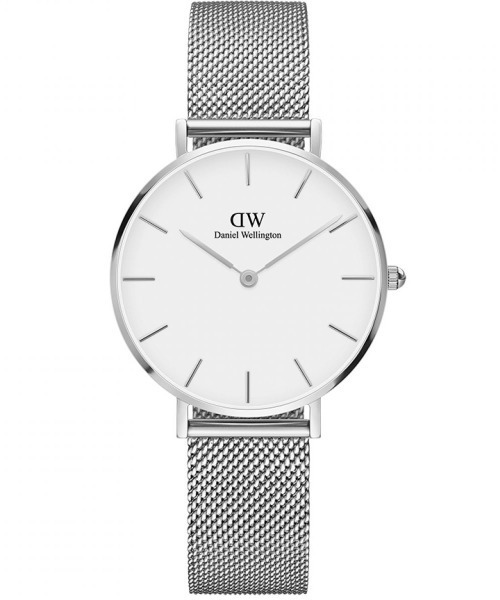 Daniel Wellington(ダニエルウェリントン)の「Daniel Wellington ダニエル・ウェリントン CLASSIC PETITE 32mm クオーツ腕時計 シルバー(アナログ腕時計・レディース・シルバー/シルバー×ブラック・ONE SIZE)」の17枚目の写真