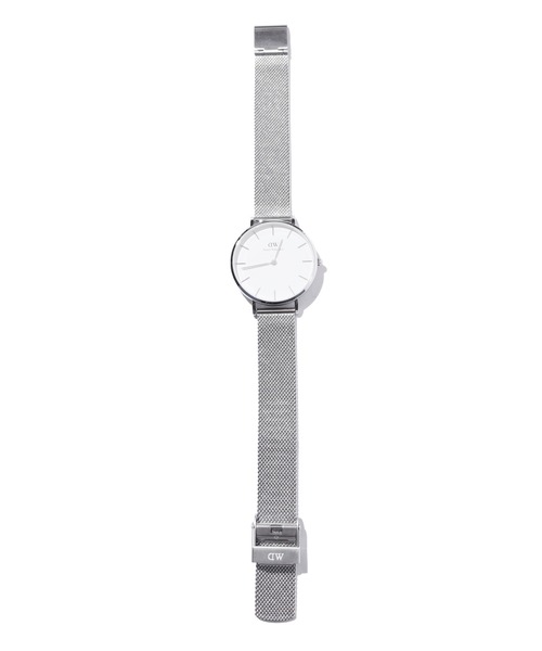 Daniel Wellington(ダニエルウェリントン)の「Daniel Wellington ダニエル・ウェリントン CLASSIC PETITE 32mm クオーツ腕時計 シルバー(アナログ腕時計・レディース・シルバー/シルバー×ブラック・ONE SIZE)」の16枚目の写真