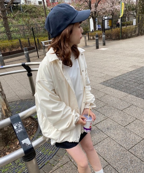 NUN(エヌユーエヌ)の「NUN キャップ(キャップ・レディース・アイボリー/ネイビー・FREE)」の4枚目の写真