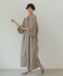 美品★ETRÉ TOKYO ベージュ リネンワンピース 美品☆ETRÉ TOKYO ベージュ リネンワンピース