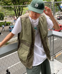 CIAOPANIC（チャオパニック）の「今季マストトレンド！カモフラージュミリタリーベスト / Camouflage military vest（ベスト）」