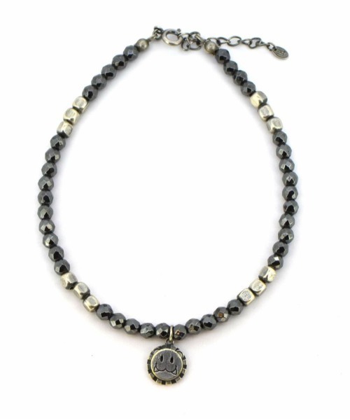 LION HEART（ライオンハート）の「【LION HEART】LH T.H.R LEO ビーズアンクレット/真鍮&カラーストーン 1AN039　メンズギフト/誕生日/クリスマス/プレゼント/ペアアクセ（アンクレット・メンズ・グリーン/マルチ/ブラック/ブルー・FREE）」の4枚目の写真