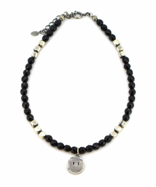 LION HEART（ライオンハート）の「【LION HEART】LH T.H.R LEO ビーズアンクレット/真鍮&カラーストーン 1AN039　メンズギフト/誕生日/クリスマス/プレゼント/ペアアクセ（アンクレット・メンズ・グリーン/マルチ/ブラック/ブルー・FREE）」の15枚目の写真