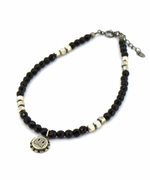 LION HEART（ライオンハート）の「【LION HEART】LH T.H.R LEO ビーズアンクレット/真鍮&カラーストーン 1AN039　メンズギフト/誕生日/クリスマス/プレゼント/ペアアクセ（アンクレット・メンズ・グリーン/マルチ/ブラック/ブルー・FREE）」の16枚目の写真