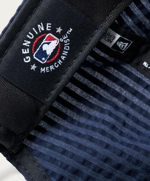 NEW ERA（ニューエラ）の「【別注】 ＜NEW ERA＞ 9TWENTY SEERSUCKER NAVY/キャップ（キャップ・メンズ・ネイビー・FREE）」の4枚目の写真