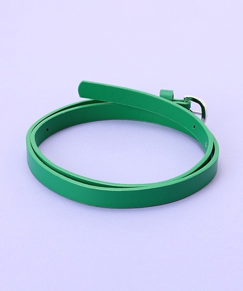 LOVETOXIC（ラブトキシック）の「合皮細ベルト（ベルト・キッズ・ブラック/グリーン/ホワイト/ピンク・FREE）」の8枚目の写真