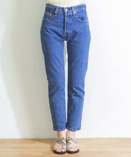 Levi's（リーバイス）の「Levi's 501 CROP JAZZ POP（デニムパンツ
