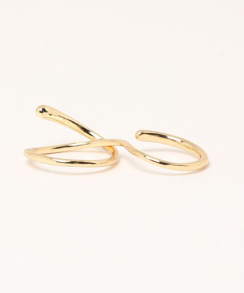 LOWRYS FARM(ローリーズファーム)の「ダブルフィンガーリング 342738(リング・レディース・その他/その他1/その他2/イエロー系その他/オフホワイト・FREE)」の8枚目の写真