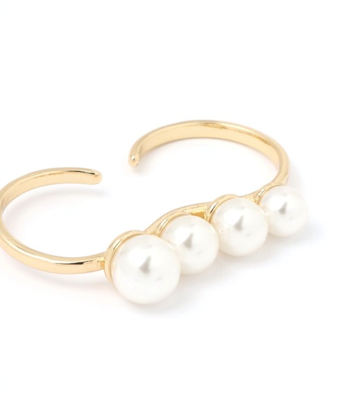 LOWRYS FARM(ローリーズファーム)の「ダブルフィンガーリング 342738(リング・レディース・その他/その他1/その他2/イエロー系その他/オフホワイト・FREE)」の14枚目の写真