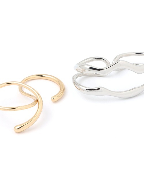 LOWRYS FARM(ローリーズファーム)の「ダブルフィンガーリング 342738(リング・レディース・その他/その他1/その他2/イエロー系その他/オフホワイト・FREE)」の13枚目の写真