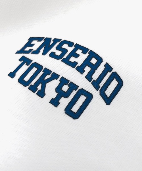 En serio TOKYO(エンソリオトーキョー)の「ワンポイント アーチロゴ ビッグシルエット TEE(Tシャツ/カットソー・メンズ・ホワイト/ブラック/グリーン・LL/M/L)」の19枚目の写真
