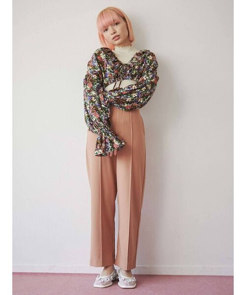 merry jenny（メリージェニー）の「ordinaryカラースラックス（スラックス・レディース・ピンク/オレンジ/イエロー/ブルー・SMALL/MEDIUM）」の10枚目の写真