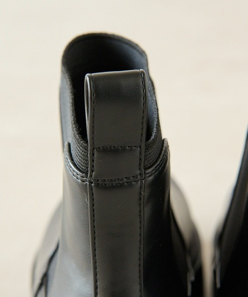 RIVE DROITE（リヴドロワ）の「R.good/アールドットグッド　タンクソールショートブーツ（ブーツ・レディース・ブラック・S/M/L/XL/XXL）」の7枚目の写真