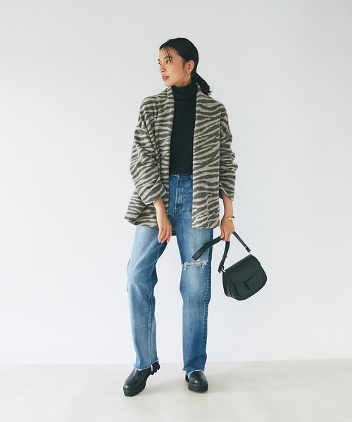 RIVE DROITE（リヴドロワ）の「R.good/アールドットグッド　タンクソールショートブーツ（ブーツ・レディース・ブラック・S/M/L/XL/XXL）」の5枚目の写真