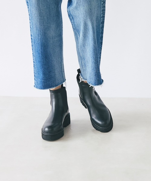 RIVE DROITE（リヴドロワ）の「R.good/アールドットグッド　タンクソールショートブーツ（ブーツ・レディース・ブラック・S/M/L/XL/XXL）」の8枚目の写真