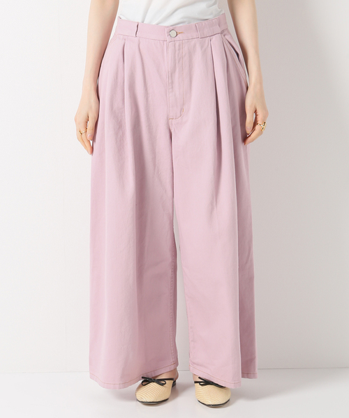 IENA(イエナ)の「【RACHEL COMEY/レイチェルコーミー】WOLCOTTOパンツ(その他パンツ・レディース・パープル・SMALL/X-SMALL)」の2枚目の写真