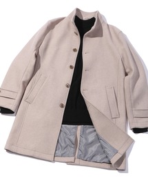 MEN'S BIGI | 【俳優 渡部篤郎さん着用】Bellandi ファインウールメルトンコート(チェスターコート)