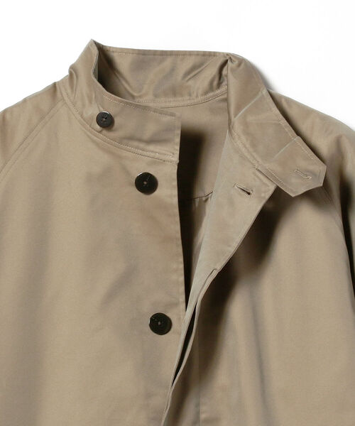 BEAMS LIGHTS（ビームスライツ）の「BEAMS LIGHTS / コットンギャバジン モッズコート（モッズコート・メンズ・ブラック/ライトブラウン・MEDIUM/LARGE/SMALL）」の10枚目の写真