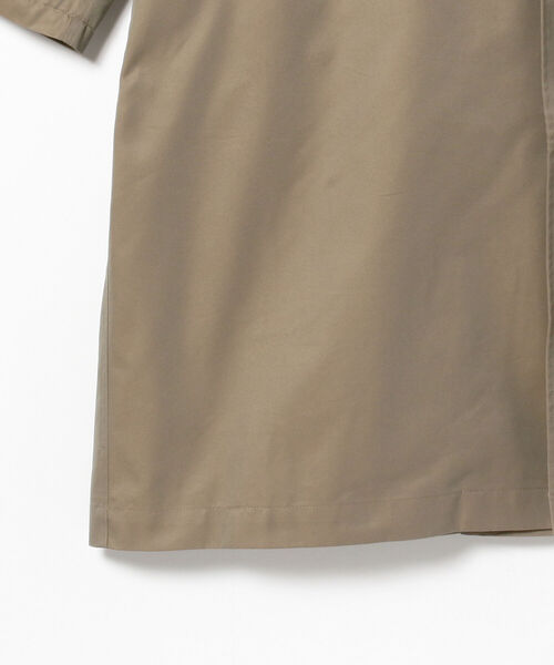 BEAMS LIGHTS（ビームスライツ）の「BEAMS LIGHTS / コットンギャバジン モッズコート（モッズコート・メンズ・ブラック/ライトブラウン・MEDIUM/LARGE/SMALL）」の12枚目の写真