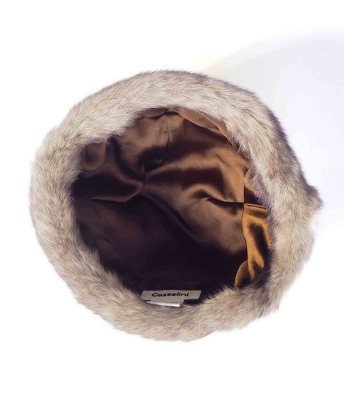 Casselini(キャセリーニ)の「Casselini(キャセリーニ)kidsくまねこロシア帽(ニットキャップ/ビーニー・キッズ・ブラック/ブラウン・FREE)」の15枚目の写真