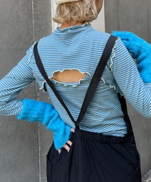 HELLO.SANFRANCISCO | 【HELLO.SANFRANCISCO/ハローサンフランシスコ】 マルチウェイメローボーダートップス(Tシャツ/カットソー)