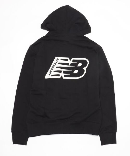 NEW BALANCE(ニューバランス)の「NB Essentials Magnify スウェットプルオーバーフーディー(パーカー・メンズ・ライトブルー/ブラック/ダークグリーン/杢グレー・SMALL/MEDIUM/LARGE/X-LARGE/XX-LARGE)」の20枚目の写真