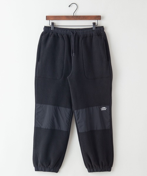 OUTDOOR PRODUCTS APPAREL(アウトドアプロダクツアパレル)の「フリース切り替えパンツ ワンポイントブランドロゴ(その他パンツ・メンズ・ブラック/グレー・SMALL/MEDIUM/LARGE/X-LARGE)」の5枚目の写真