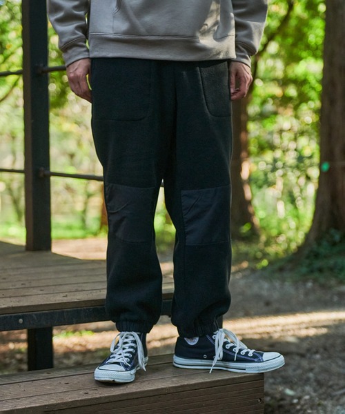 OUTDOOR PRODUCTS APPAREL(アウトドアプロダクツアパレル)の「フリース切り替えパンツ ワンポイントブランドロゴ(その他パンツ・メンズ・ブラック/グレー・SMALL/MEDIUM/LARGE/X-LARGE)」の17枚目の写真