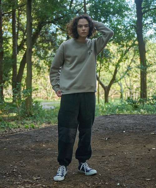 OUTDOOR PRODUCTS APPAREL(アウトドアプロダクツアパレル)の「フリース切り替えパンツ ワンポイントブランドロゴ(その他パンツ・メンズ・ブラック/グレー・SMALL/MEDIUM/LARGE/X-LARGE)」の14枚目の写真