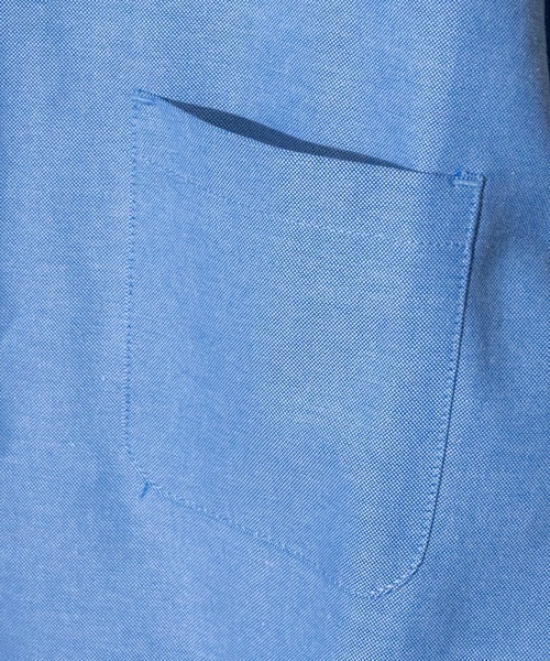 JOHN'S CLOSET(ジョンズクローゼット)の「【i】オックス ボタンダウンシャツ(シャツ/ブラウス・メンズ・ブラック/ネイビー/ホワイト/サックスブルー/イエロー/グレー・LARGE/MEDIUM/X-LARGE)」の8枚目の写真