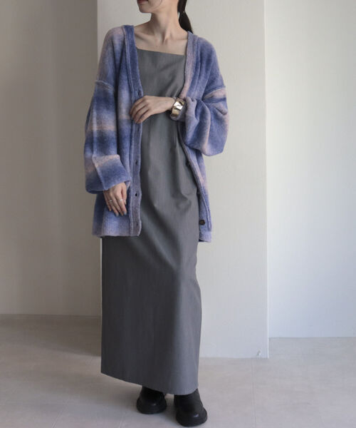 fredy emue(フレディエミュ)の「グラデーションニットカーディガン(カーディガン/ボレロ・レディース・ベージュ系その他/ブルー系その他/ピンク系その他・38)」の6枚目の写真