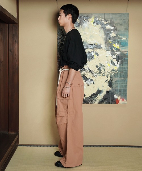 セール】リップストップ ワイド M-65 タイプ ミリタリー カーゴ