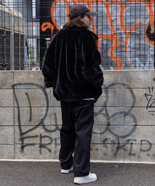 WEGO(ウィゴー)の「WEGO/フェイクファーブルゾン(ブルゾン・メンズ・ブラウン/ブラック/その他1・MEDIUM/LARGE)」の15枚目の写真