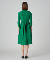 近年.極美品.定価3万☆ボールジィ 洗える タックギャザーワンピース 36 緑 68156565_b_01_215.jpg