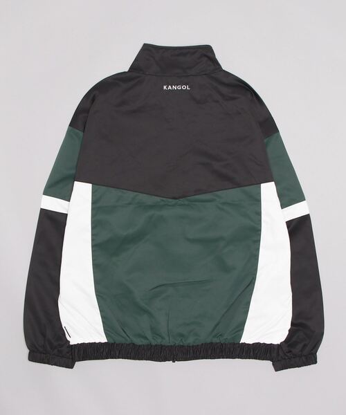 KANGOL（カンゴール）の「KANGOL カンゴール ワンポイント刺繍カラー配色切替スタンドジャケット（その他アウター・メンズ・グリーン/ベージュ・M/L/XL）」の6枚目の写真