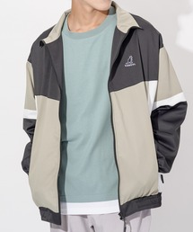 KANGOL | KANGOL カンゴール ワンポイント刺繍カラー配色切替スタンドジャケット(その他アウター)