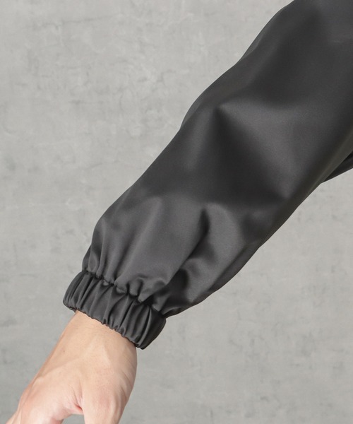 KANGOL（カンゴール）の「KANGOL カンゴール ワンポイント刺繍カラー配色切替スタンドジャケット（その他アウター・メンズ・グリーン/ベージュ・M/L/XL）」の10枚目の写真