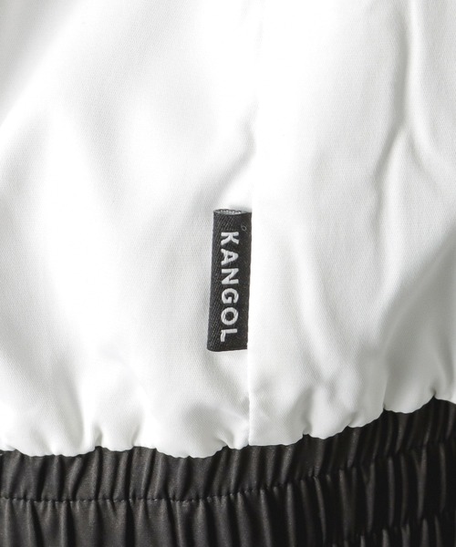 KANGOL（カンゴール）の「KANGOL カンゴール ワンポイント刺繍カラー配色切替スタンドジャケット（その他アウター・メンズ・グリーン/ベージュ・M/L/XL）」の18枚目の写真