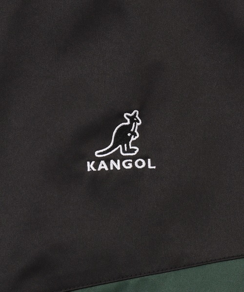 KANGOL（カンゴール）の「KANGOL カンゴール ワンポイント刺繍カラー配色切替スタンドジャケット（その他アウター・メンズ・グリーン/ベージュ・M/L/XL）」の19枚目の写真