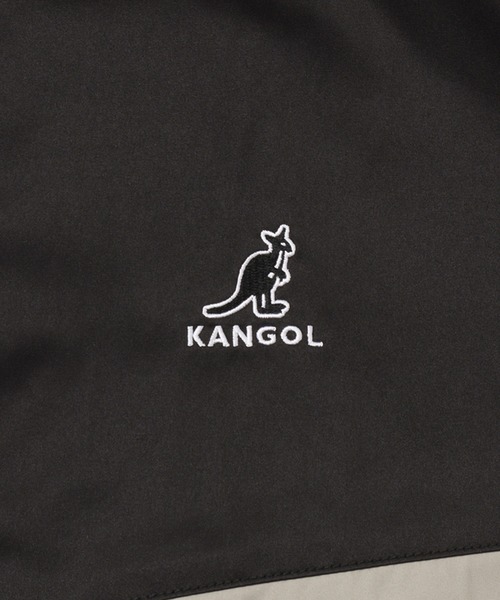 KANGOL（カンゴール）の「KANGOL カンゴール ワンポイント刺繍カラー配色切替スタンドジャケット（その他アウター・メンズ・グリーン/ベージュ・M/L/XL）」の12枚目の写真