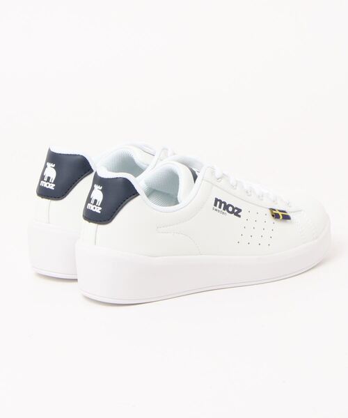 moz(モズ)の「《moz》MZ-19612(スニーカー・レディース・ベージュ/ネイビー/ブラック×ホワイト/シルバー/グレイッシュベージュ・22.5cm/23.0cm/24.5cm/23.5cm/24.0cm)」の7枚目の写真