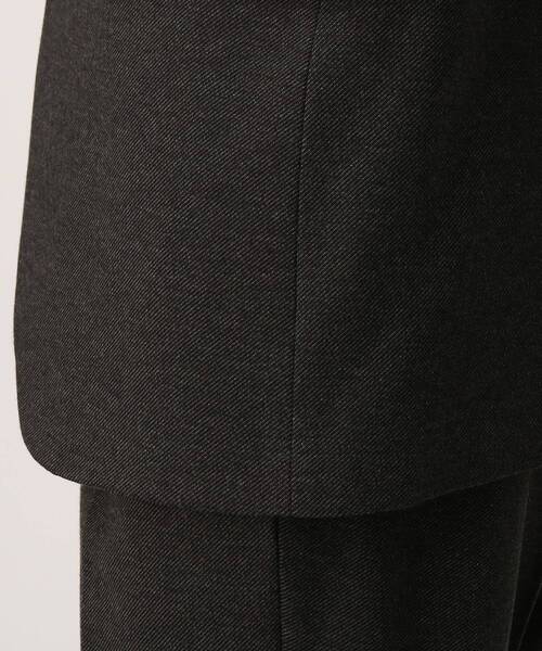 tk.TAKEO KIKUCHI(ティーケータケオキクチ)の「◆ソフトサーモ 360度ストレッチジャケット(セットアップ対応)(テーラードジャケット・メンズ・チャコール/ネイビー系5/ブラック・01/02/03/04)」の12枚目の写真
