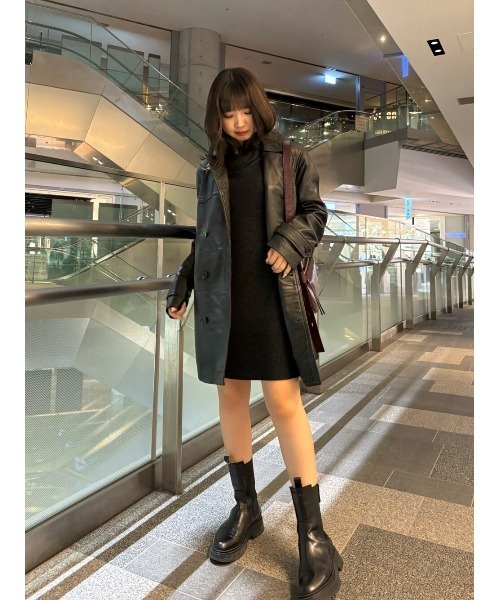 ALLSAINTS（オールセインツ）の「AMBER LEATHER BOOTS | AMBER レザー ブーツ（ブーツ・レディース・ブラック・UK5/UK4/UK3/UK6）」の22枚目の写真