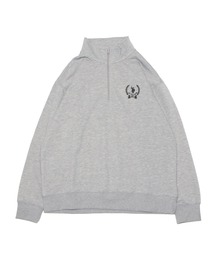 U.S. POLO ASSN. / ユーエスポロアッスン 別注 コラボ オーバーサイズ ハーフジップ 裏毛 スウェット トレーナー