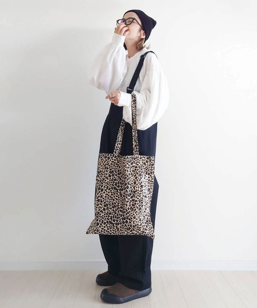 CORNERS（コーナーズ）の「CORNERS by yui ハイウエストツイルサロペット（サロペット/オーバーオール・レディース・ブラック/ブラウン/ベージュ/オフホワイト/チェック/カーキ/ベージュ系その他・M/L）」の13枚目の写真